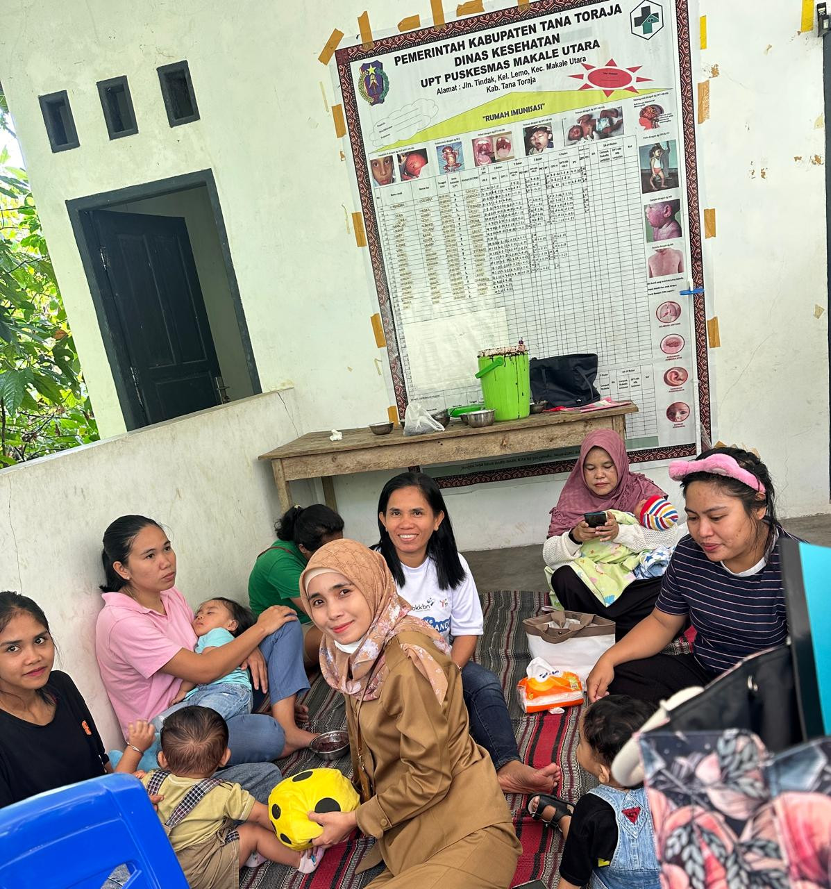 Kegiatan rutin Posyandu Mendetek