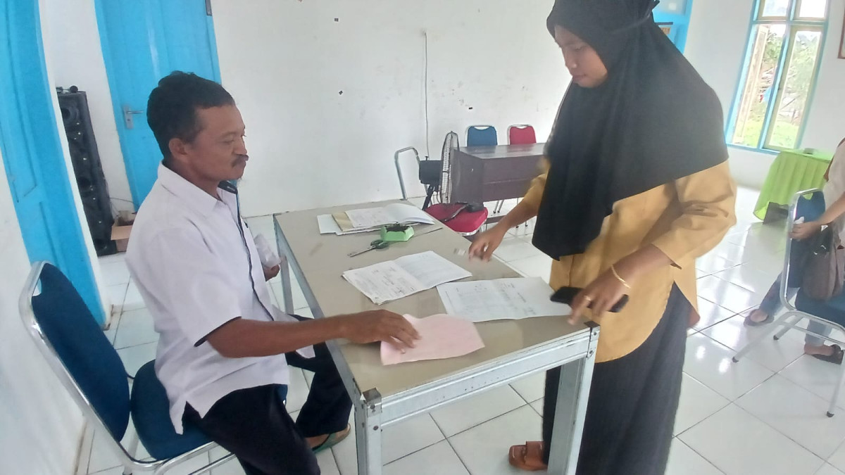 PENERIMAAN HONOR TPK DESA TOKKE