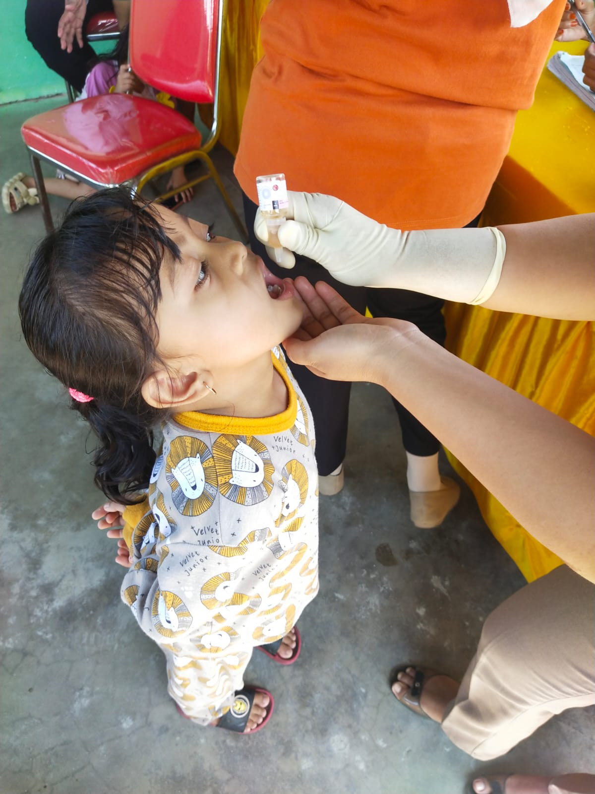 PIN POLIO POSYANDU DESA TOKKE