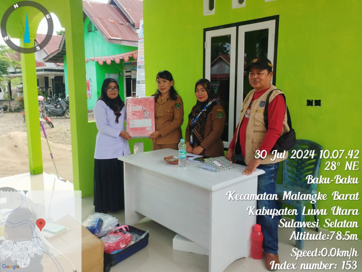 Penerimaan BKB KIT DI DESA BAKU-BAKU