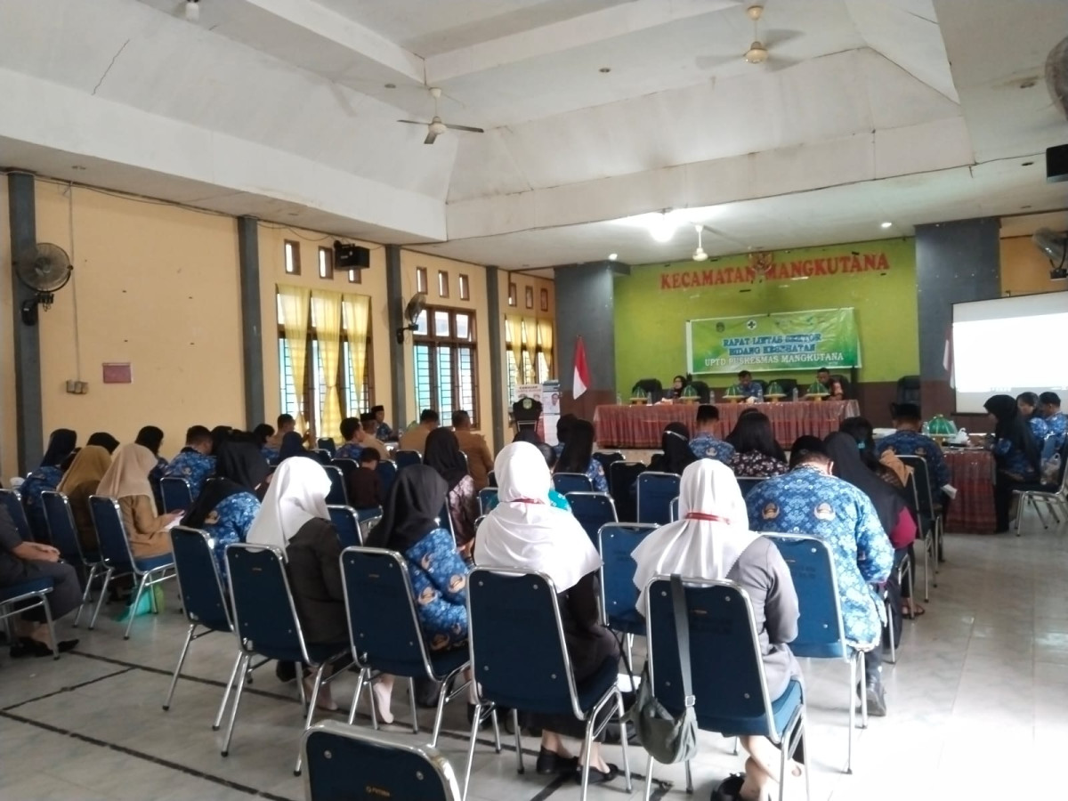 Rapat Koordinasi/Lintas Sektor tingkat kecamatan