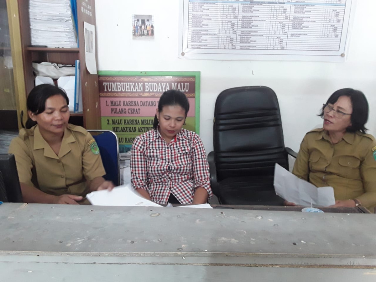 Koordinasi dengan pemerintah desa terkait kegiatan KKB