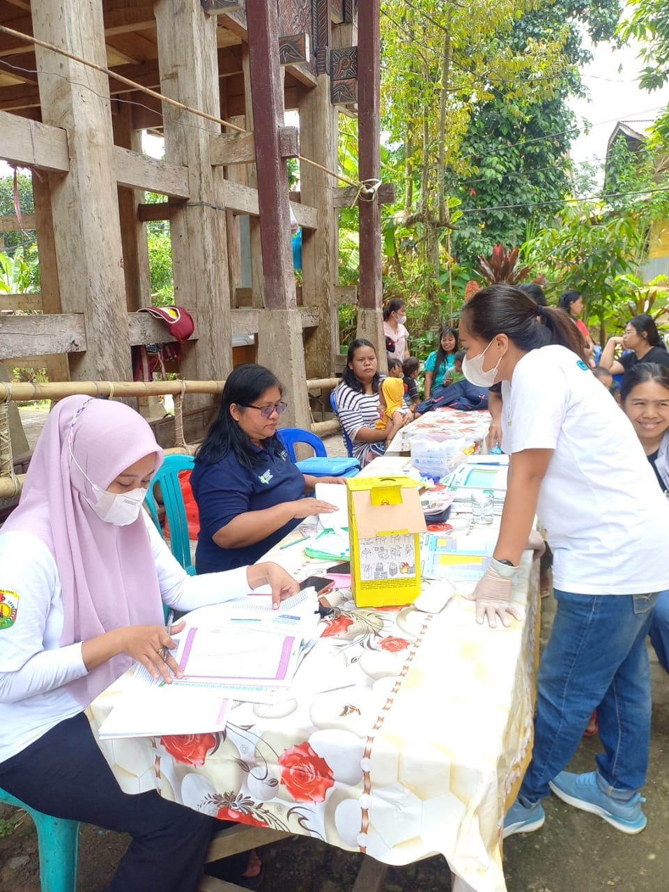 Pemberian tambahan asupan gizi bagi balita dengan status gizi kurang