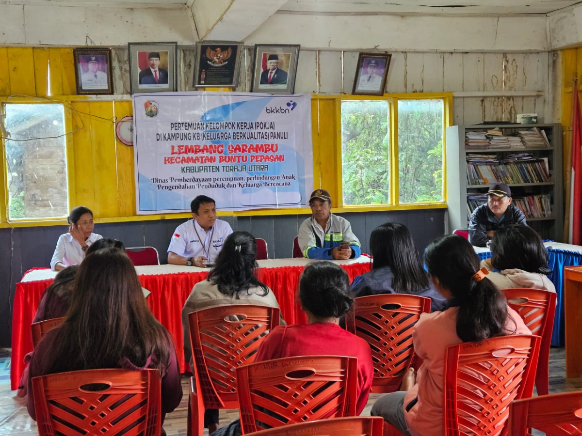 Pertemuan Pokja Kampung KB Panuli