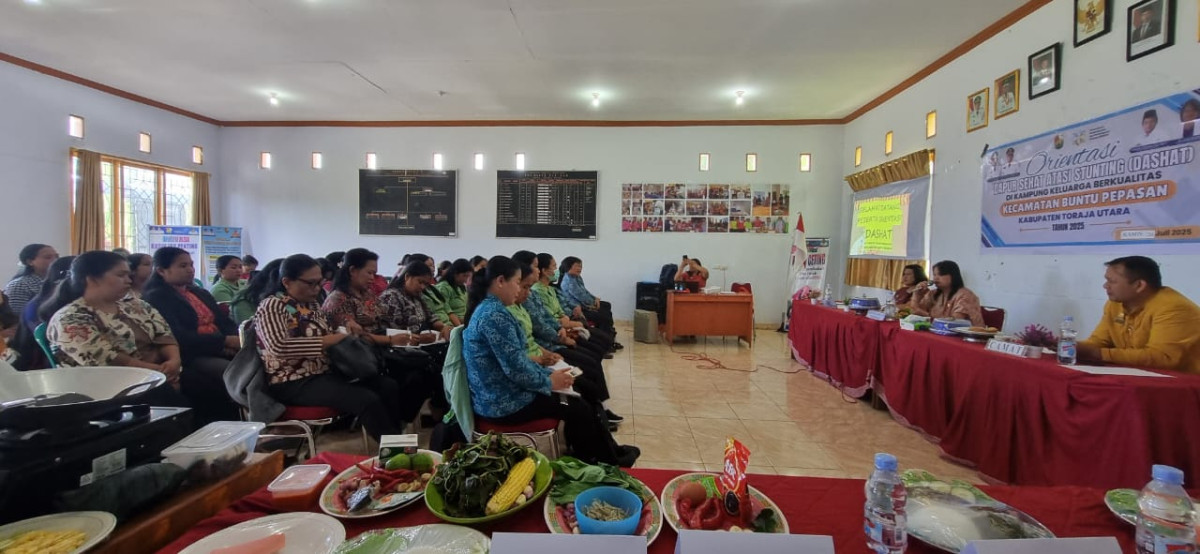 ORIENTASI DAPUR SEHAT ATASI STUNTING (DASHAT) TINGKAT KECAMATAN