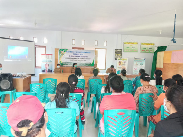 Forum musyawarah tingkat desa kampung kb panglion Lembang Angin-Angin