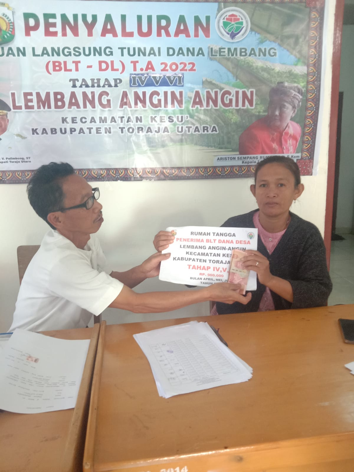 Penyaluran Bantuan Langsung Tunai