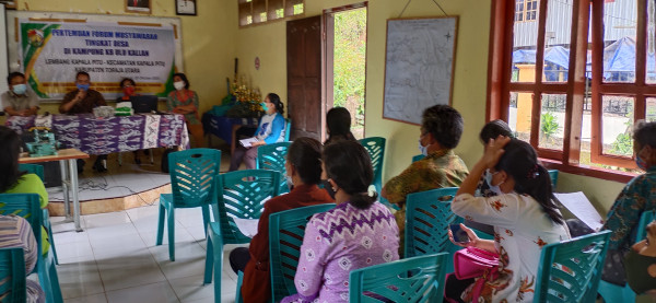 PERTEMUAN FORUM MUSYAWARAH KAMPUNG KB ULU KALLAN LEMBANG KAPALA PITU