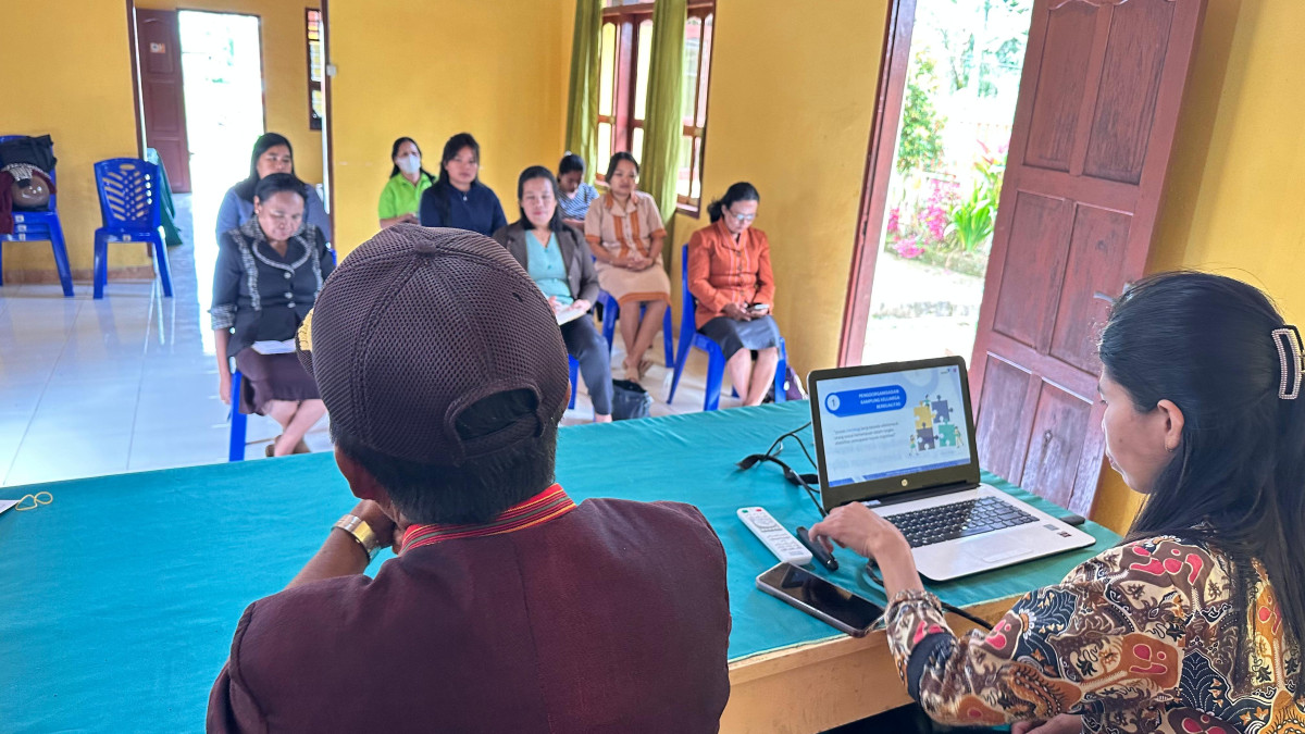 Pertemuan Kelompok Kerja Kampung KB Ulu Kallan