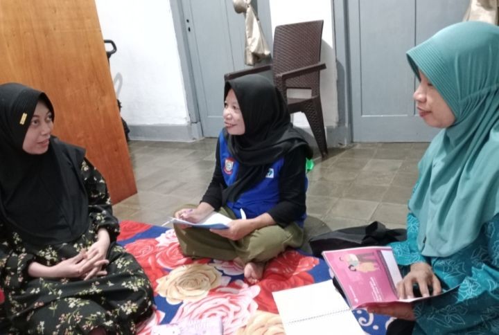 Pendampingan ibu hamil oleh tpk