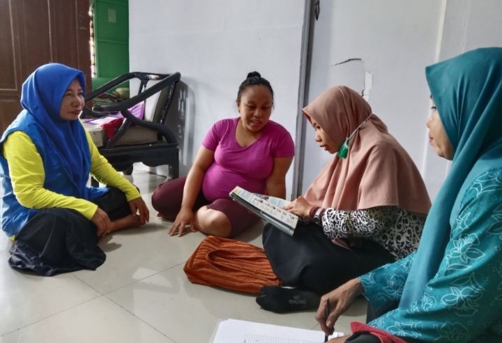 Pemberian Tablet Tambah Darah bagi ibu hamil