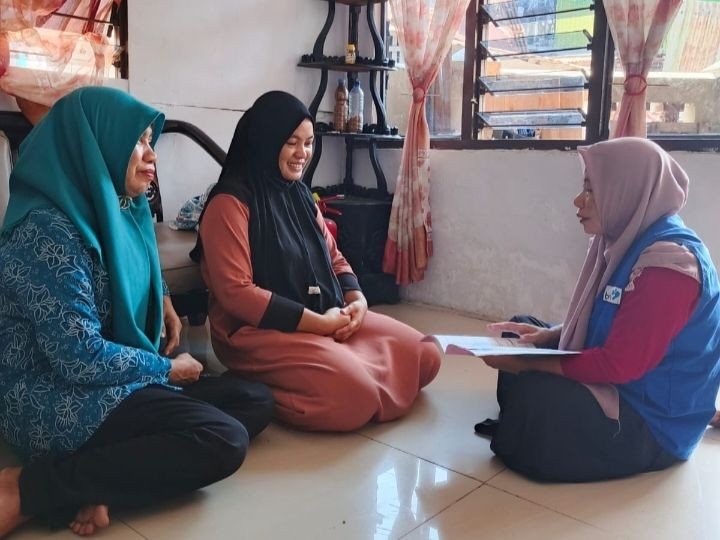 Pendampingan ibu hamil oleh tpk