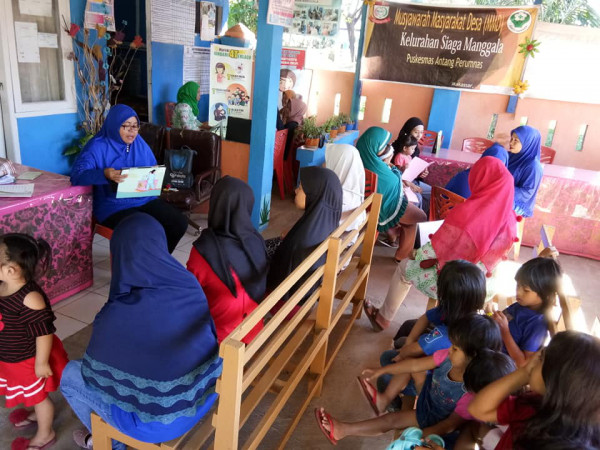 Penyuluhan oleh kader BKB