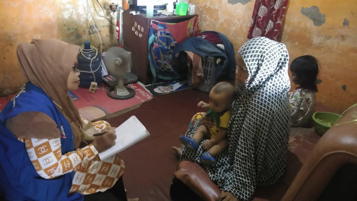 Pendampingan baduta 24-59 bulan dengan gizi kurang