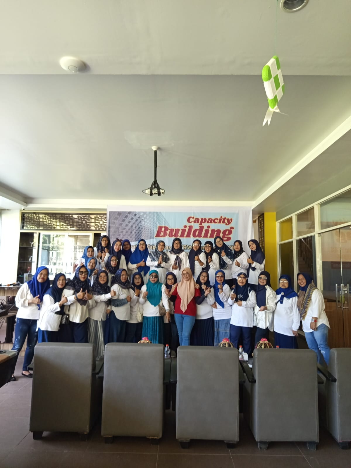 Capacity building peningkatan kapasitas RT/ RW dan kader pkk  kel manggala