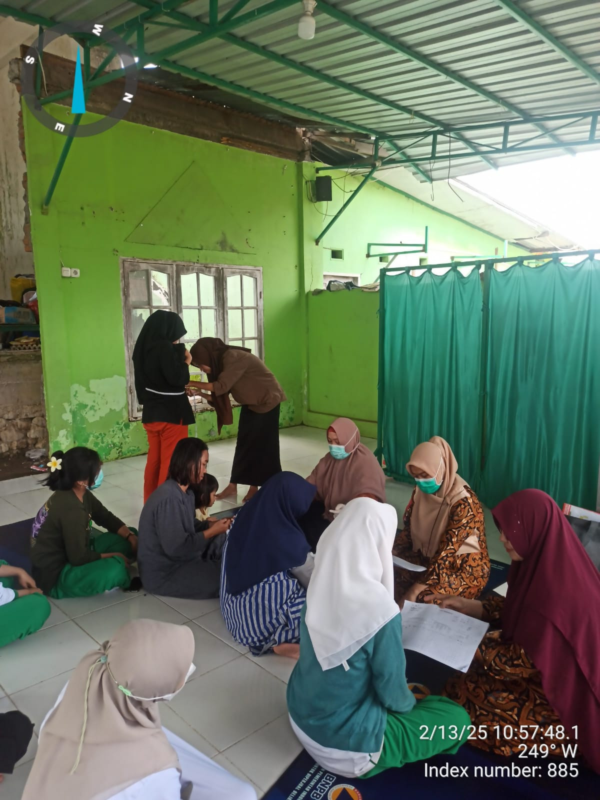 Pengobatan lorong  dan posbindu