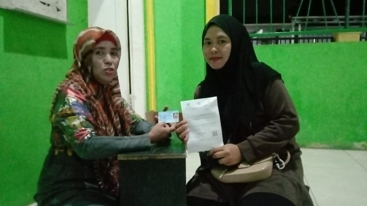 Pemberian bantuan pangan non tunai kepada pus
