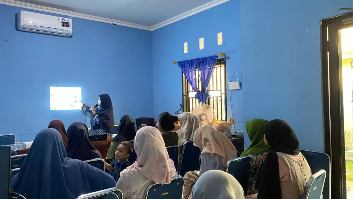 Edukasi kesehatan Ibu Hamil dalam rangka pekan edukasi genting