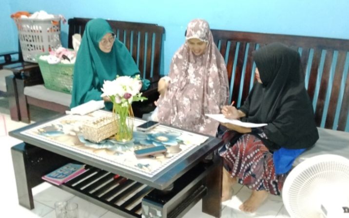 Pendampingan keluarga ibu balita dan ibu nifad