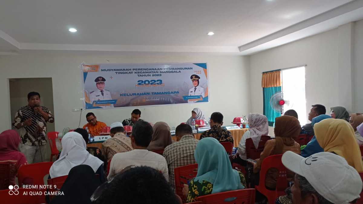 Kegiatan Musyawarah Perencanaan Pembangunan Kelurahan Tamangapa Tahun 2023