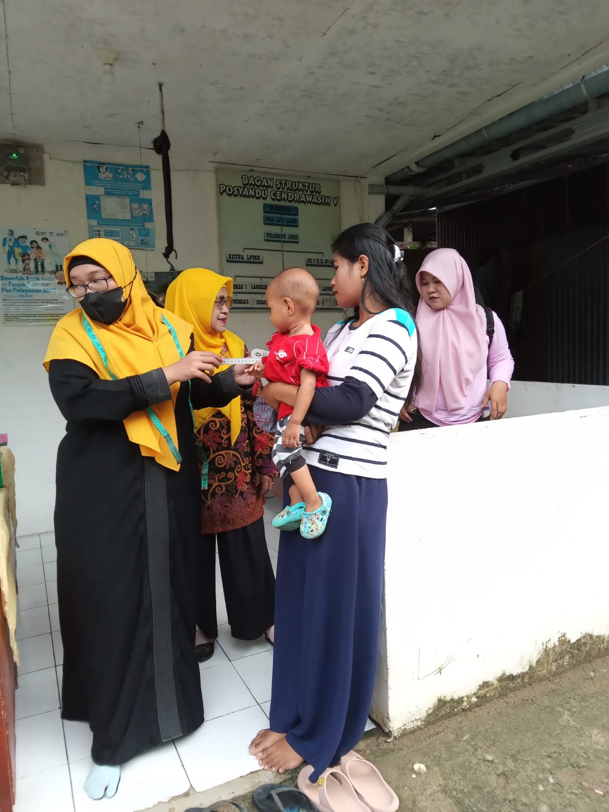 Monitoring Pelaksanaan Posyandu