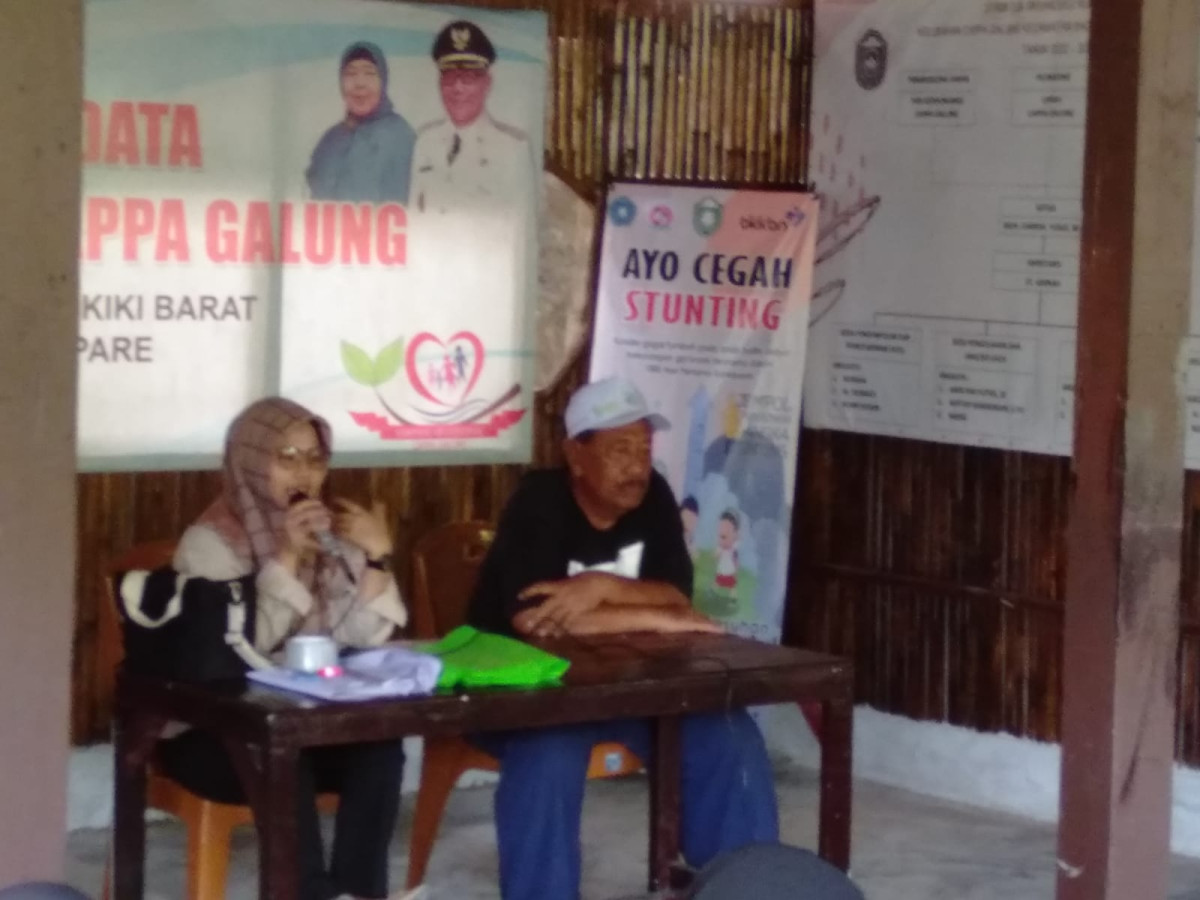 Melaksanakan Pendampingan PKH khususnya terkait Masalah Penegakan PHBS yang dihadiri oleh Dinas Sosial, Lurah Cappa Galung, Ketua RT dan RW 02, kader Kamp. KB ""Geddongnge" serta para warga RW 02