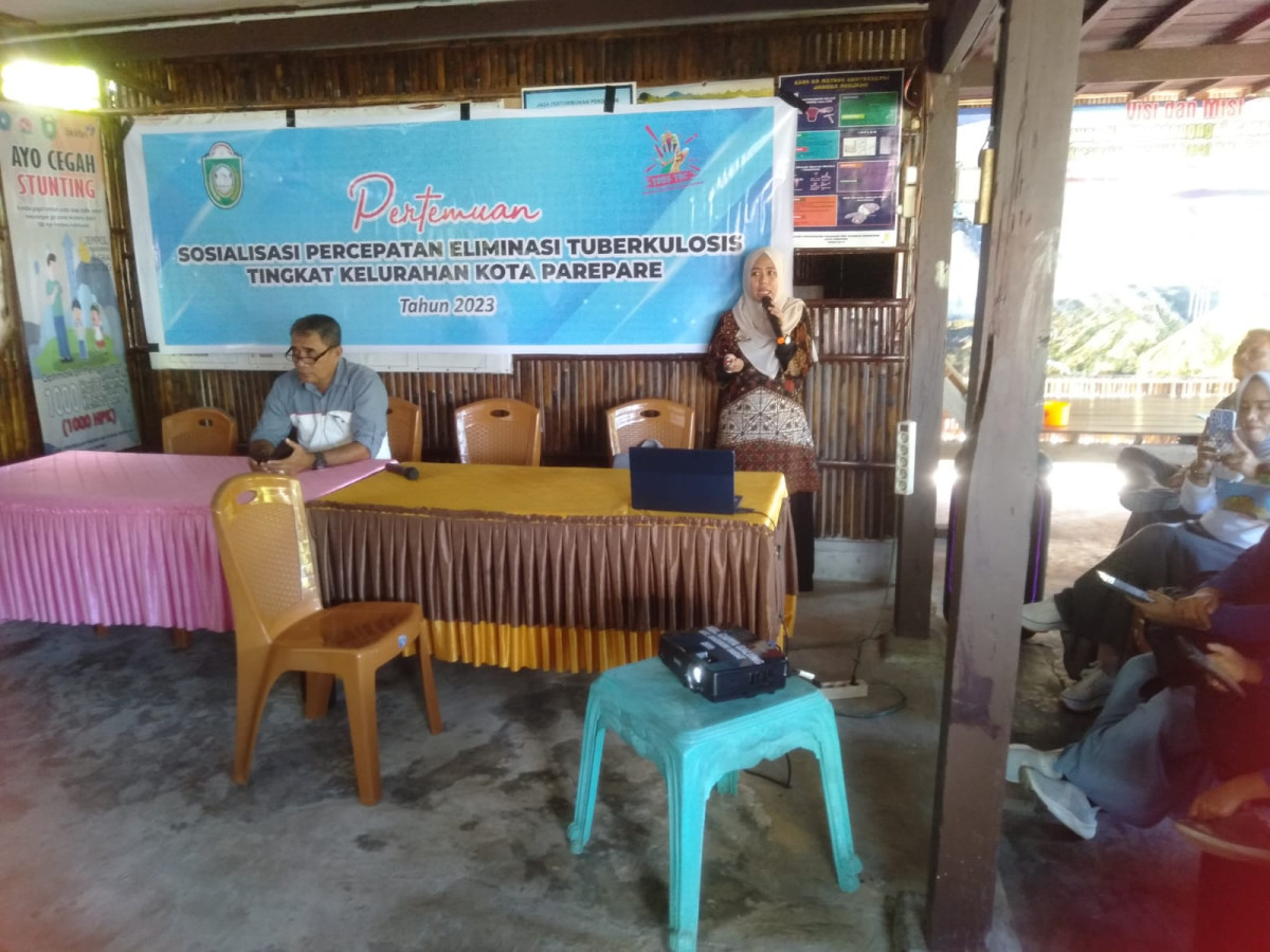 Mengikuti Sosialisasi Percepatan Penanganan TBC Tingkat Kelurahan