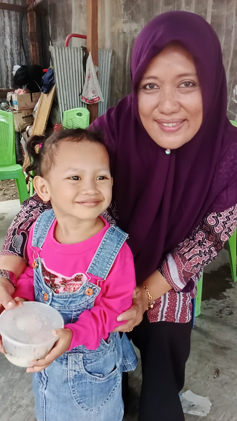 Melaksanakan DASHAT kepada Bumil KEK dan Baduta/Balita Berisiko & Stunting di Wilayah RT 01 RW 05 oleh Kader Posyandu Cenderawasih 6, OPD