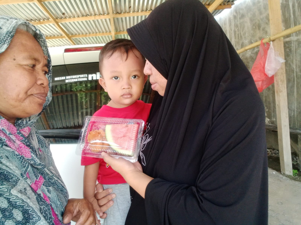 Melaksanakan DASHAT kepada Bumil KEK dan Baduta/Balita Berisiko & Stunting di Wilayah RT 01 RW 05 oleh Kader Posyandu Cenderawasih 6,