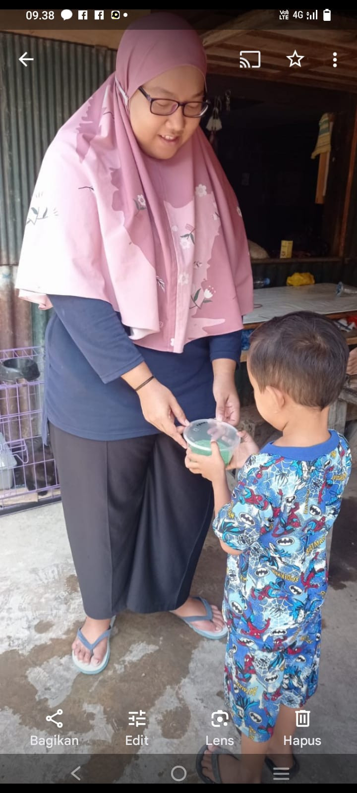 Melaksanakan DASHAT kepada Bumil KEK dan Baduta/Balita Berisiko & Stunting di Wilayah RT 03 RW 03 oleh Kader Posyandu Cen