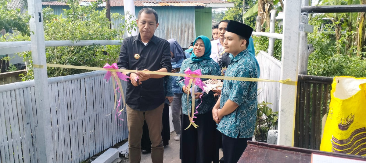 Mengikuti Launching Rumah Gizi Cappa Galung