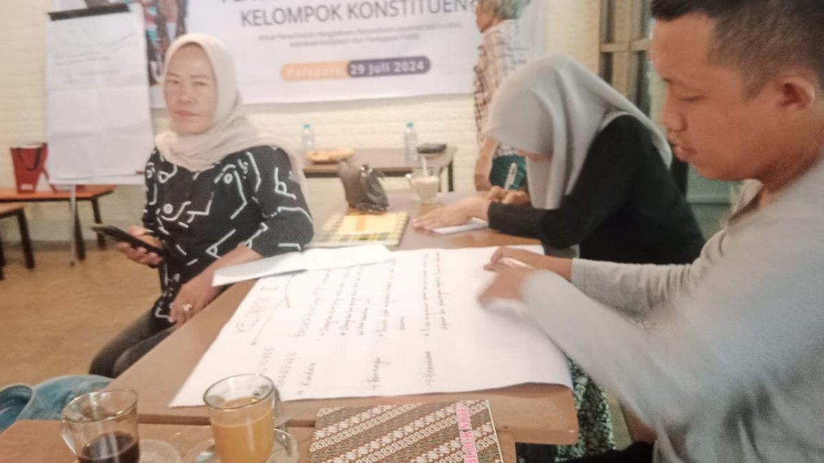 Penguatan Kelembagaan Kelompok Konstituen dalam Rangka Pencegahan dan Penanganan Kelompok Rentan