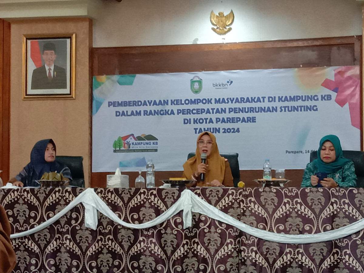 Workshop Pemberdayaan UPPKA Kampung KB se-kota Parepare