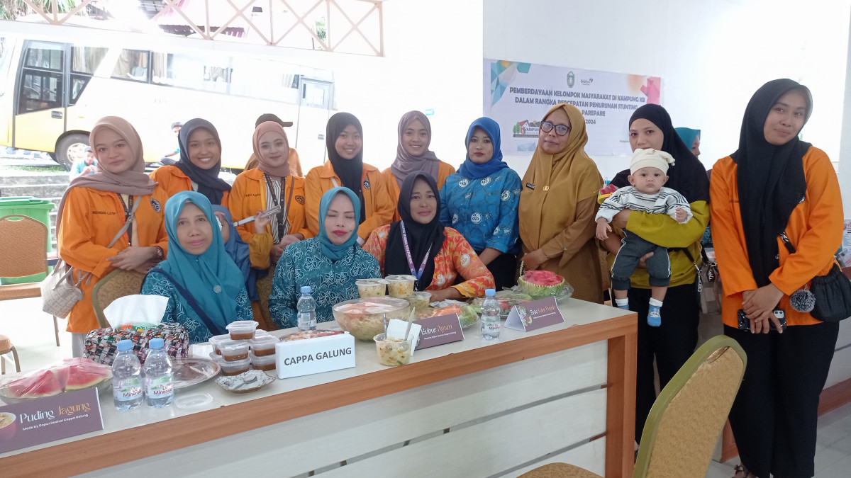 Mengikuti Lomba Cipta Menu Karya dalam Upaya Mengatasi Stunting di kota Parepare