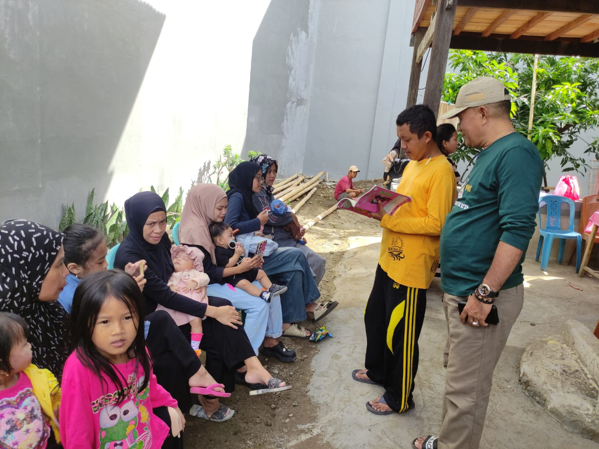 Pemberian KIE kepada Ibu dan Keluarga Baduta/Balita terkait PHBS dan Gizi Seimbang guna Penanganan Stunting