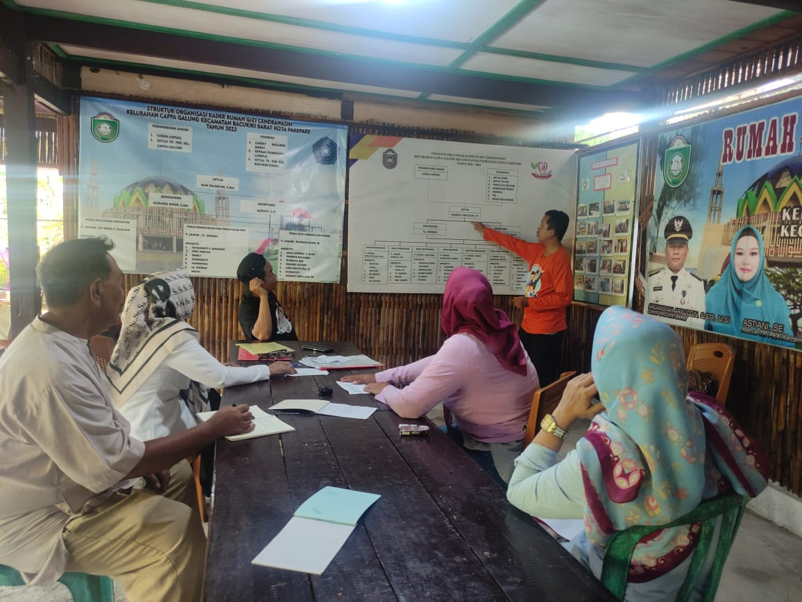Melaksanakan Rapat Koordinasi Pengurus Kampung KB "Geddongnge"