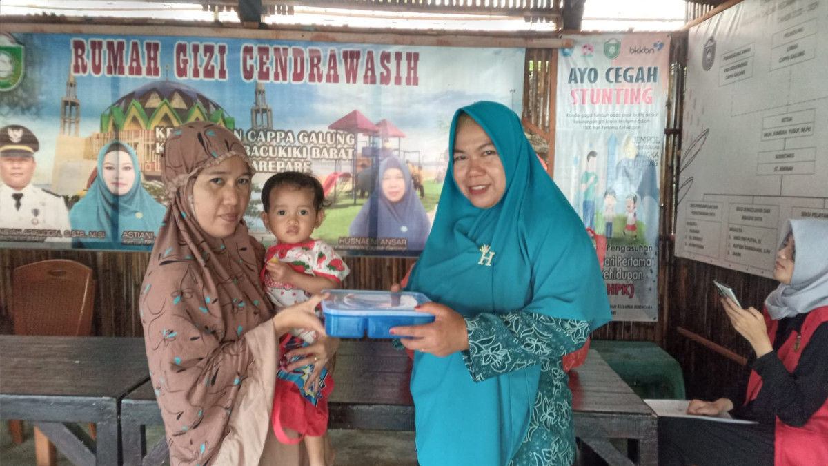 Melaksanakan PMT Rumah Gizi untuk Pencegahan dan Penanganan Stunting