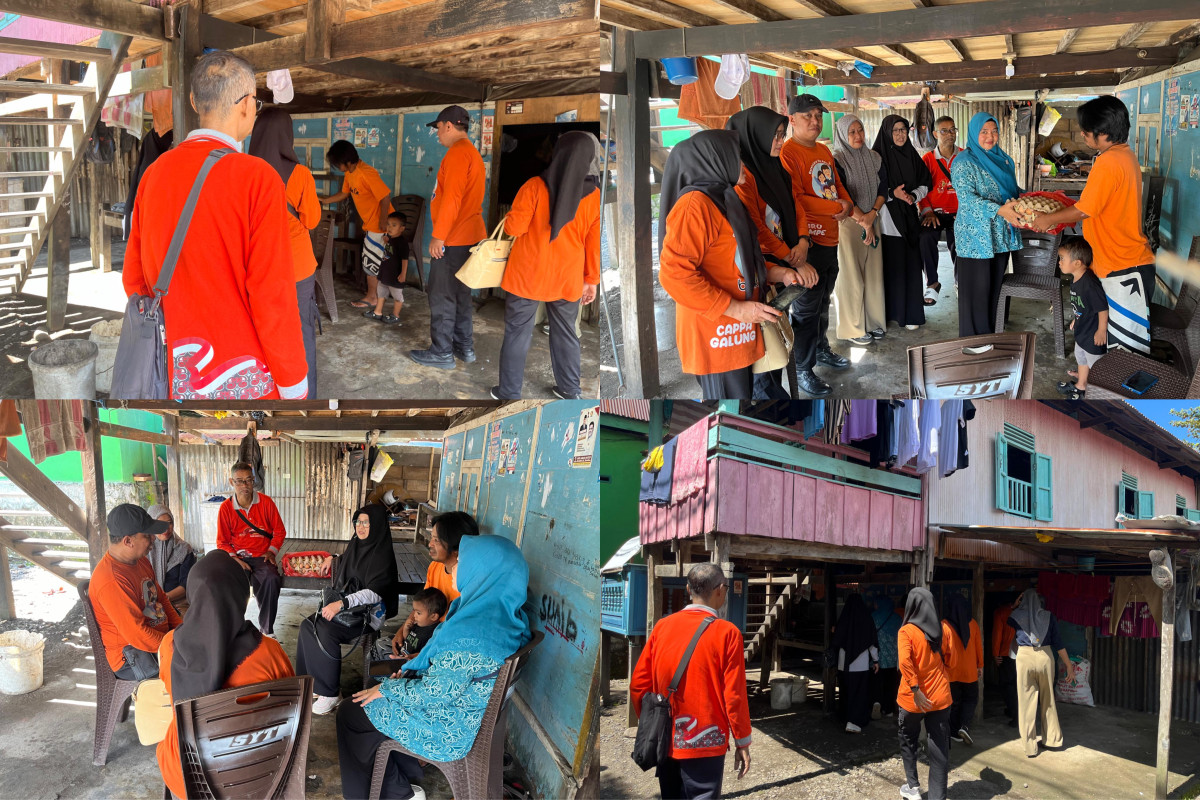 Melakukan Pendampingan GENTING (Gerakan Orang Tua Asuh Atasi Stunting)