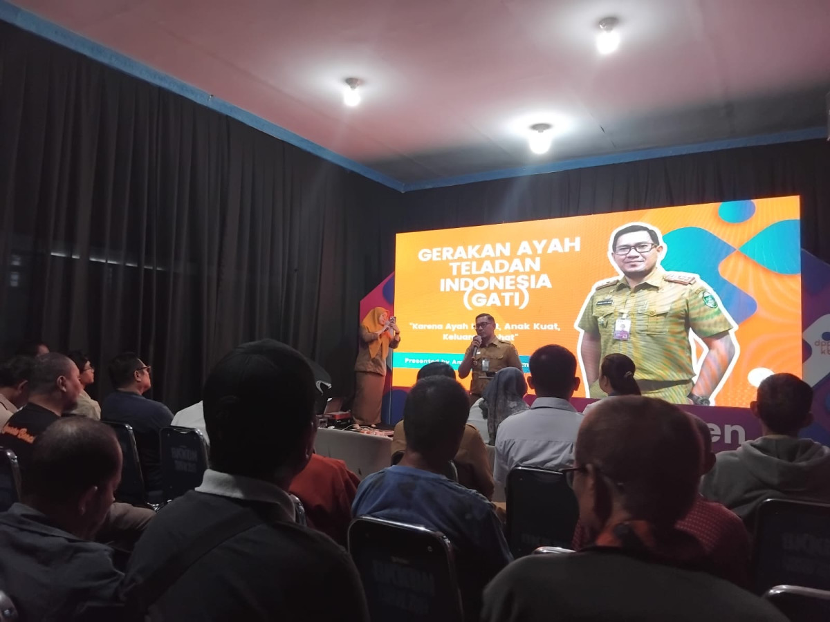 Launching Program Gerakan Ayah Teladan Indonesia (GATI) tingkat kota Parepare dalam Upaya Pembinaan Keluarga