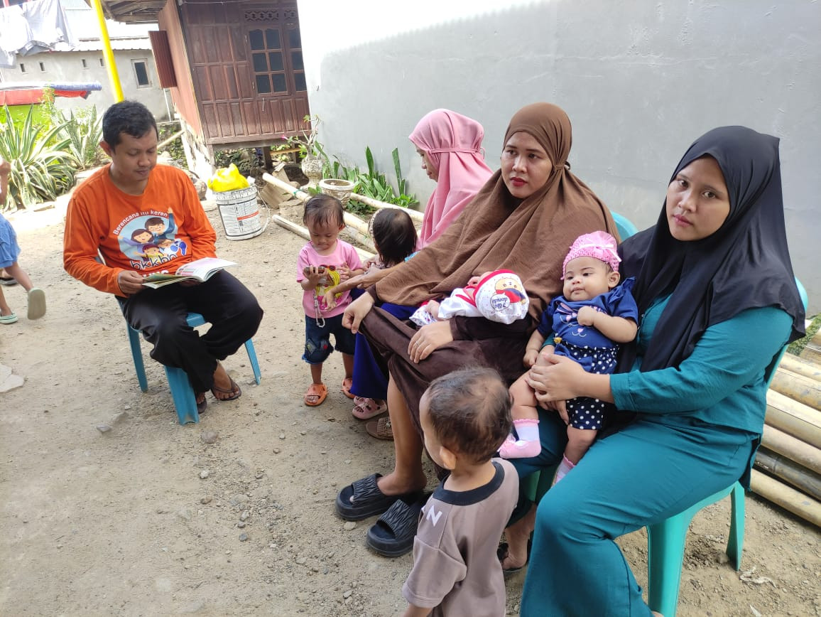 Melakukan Pendampingan Kepada Ibu Balita Berstatus Gizi Kurang