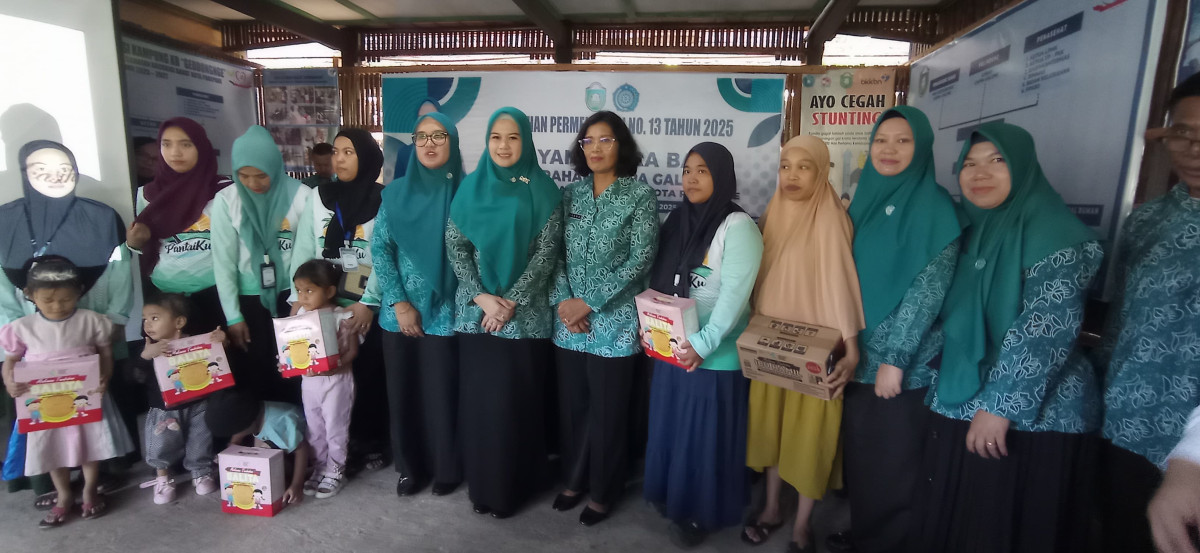 Melaksanakan Pelatihan Kader Posyandu Rangkaian Sosialisasi Permendagri No. 13 Tahun 2024