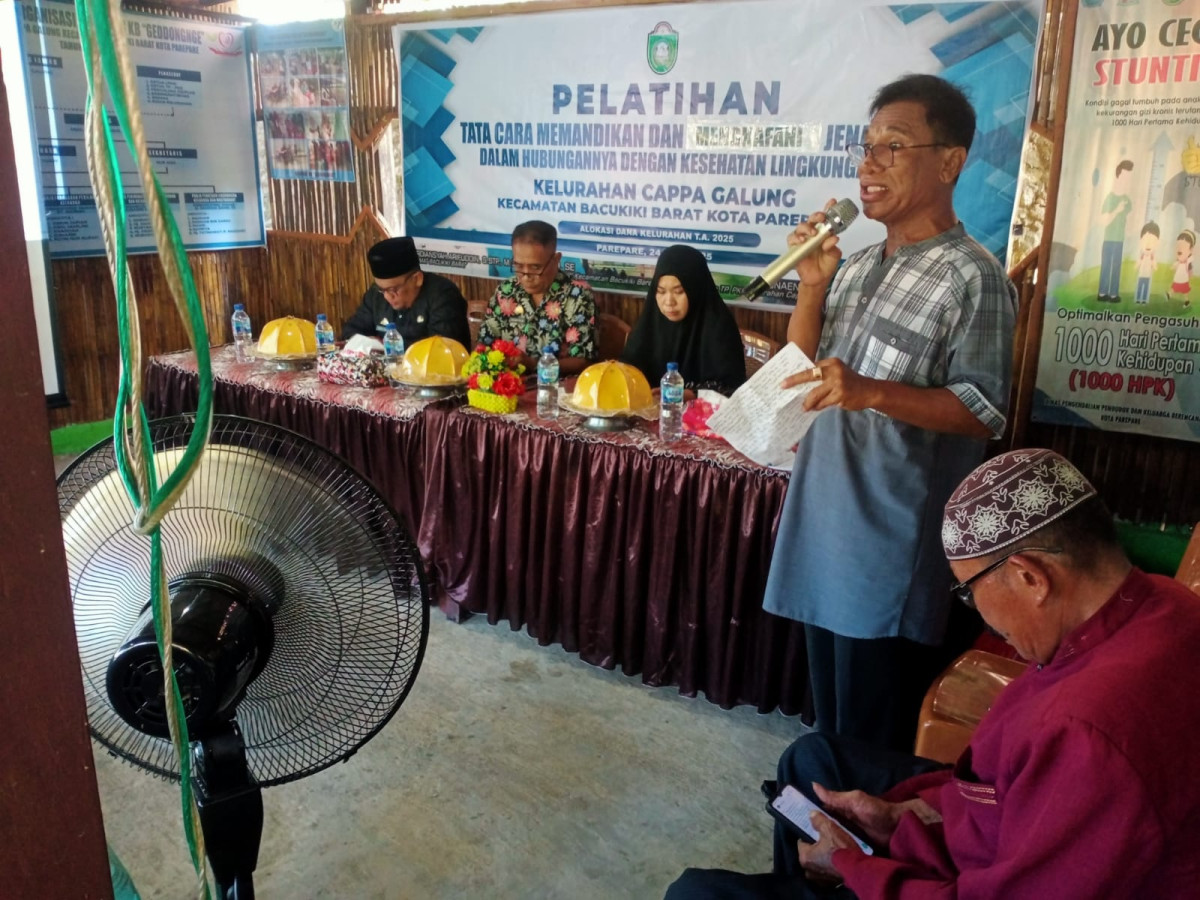 Melaksanakan Pelatihan Tata Cara Penyelenggaraan Jenazah