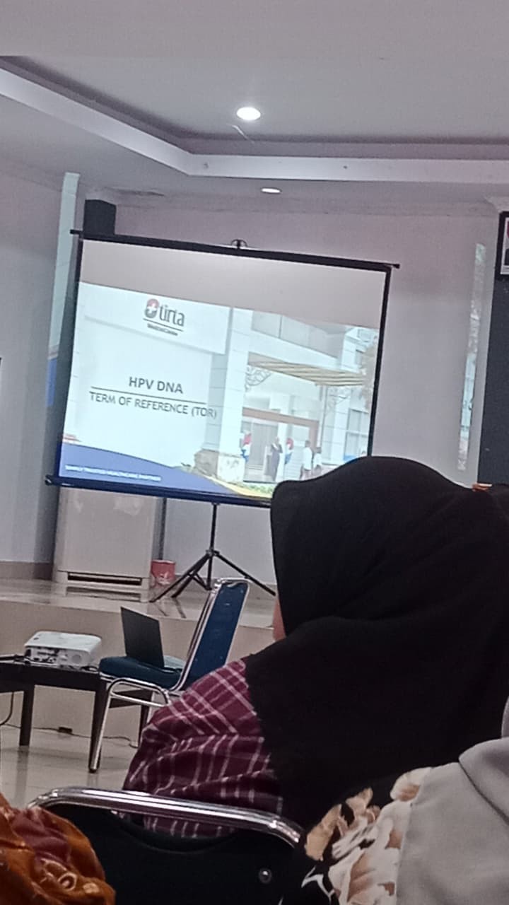 Mengikuti Sosialisasi Skrining HPV DNA oleh dr Fitri Owner Klinik Rumah Sehat dr.Fitri dan para pengurus Kampung KB se-kota Parepare