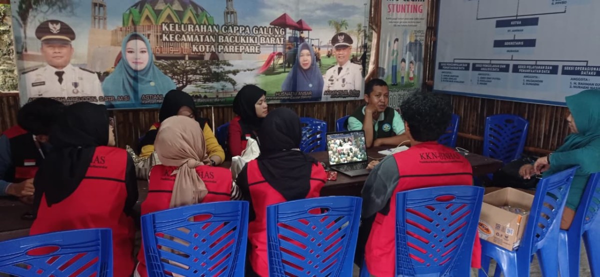 Rapat Koordinasi terkait Sosialisasi dan Action Plan RKM Tahun 2026 oleh Pengurus RDK Capgal, Pengurus Kamp. KB "Geddongnge", Bidan Kelurahan dan Mahasiswa KKN UNHAS Ang. 115