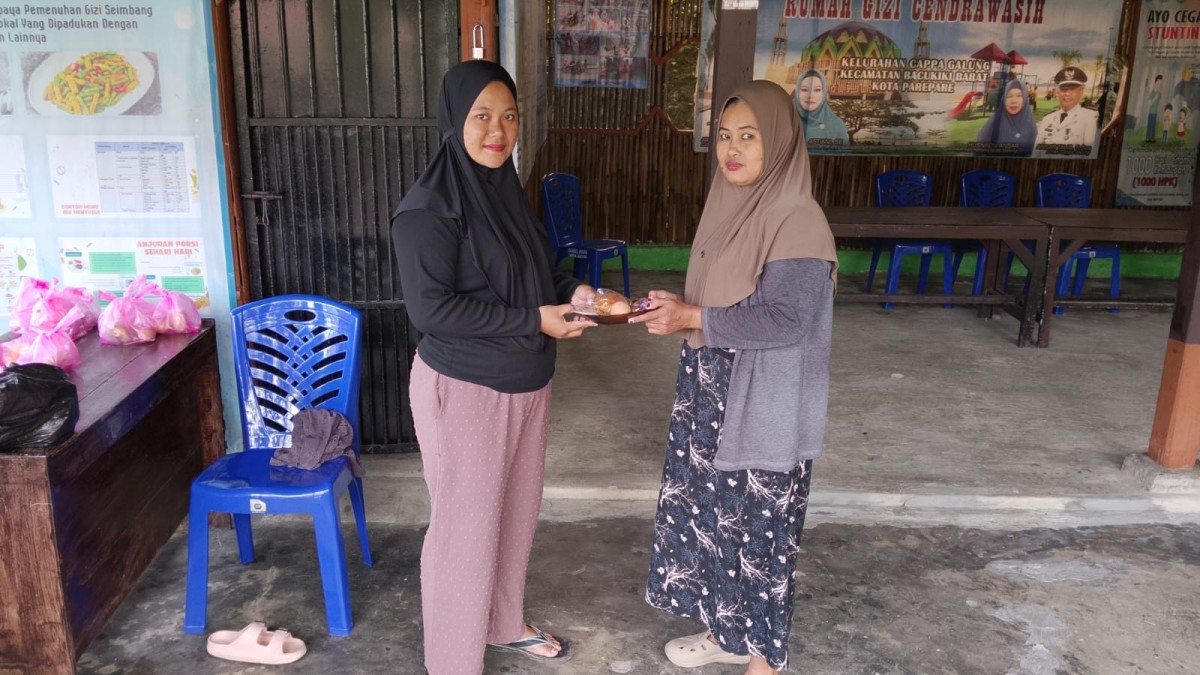 Melakukan Pemberian PMT Kategori B3