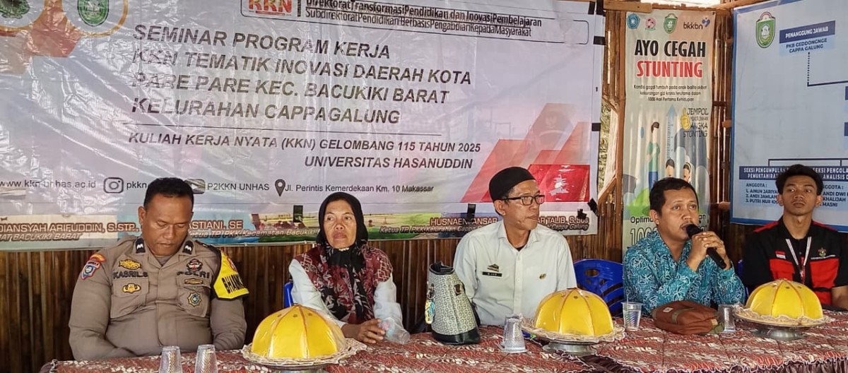 Mengikuti Seminar Hasil KKN UNHAS Angkatan 115