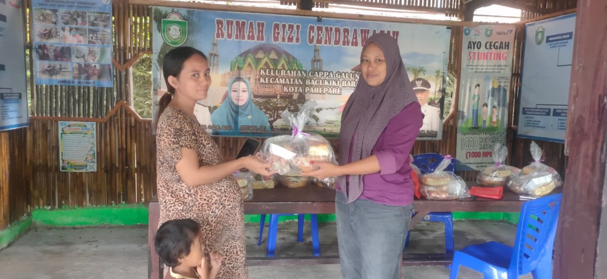 Melakukan Pemberian PMT Kategori B3