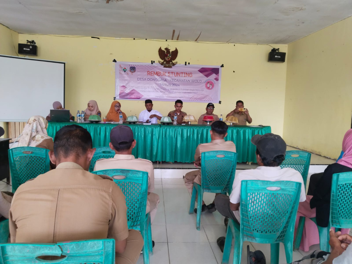 Rembuk Stunting Desa Donggala