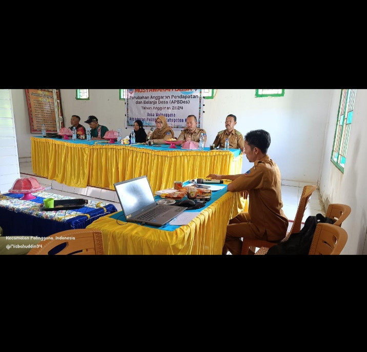 Musyawarah Desa Perubahan Anggaran Pendapatan dan Belanja  Desa (APBDes)