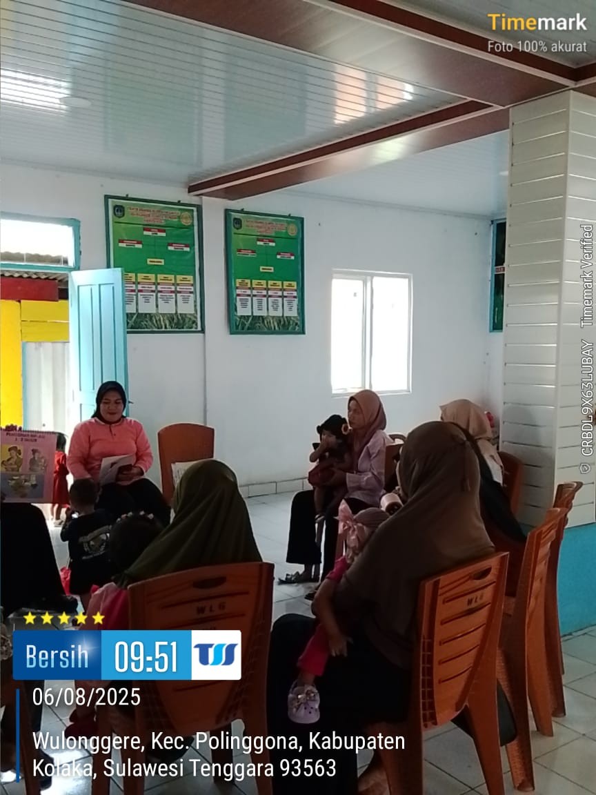 Kelas Balita oleh Puskesmas